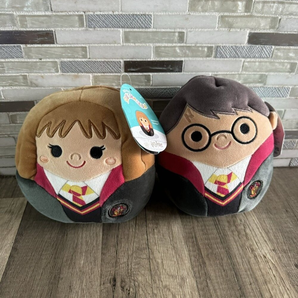 NEW Squishmallows Lot of 2 Harry Potter and Friends  Hermione 7 Inch Plush
